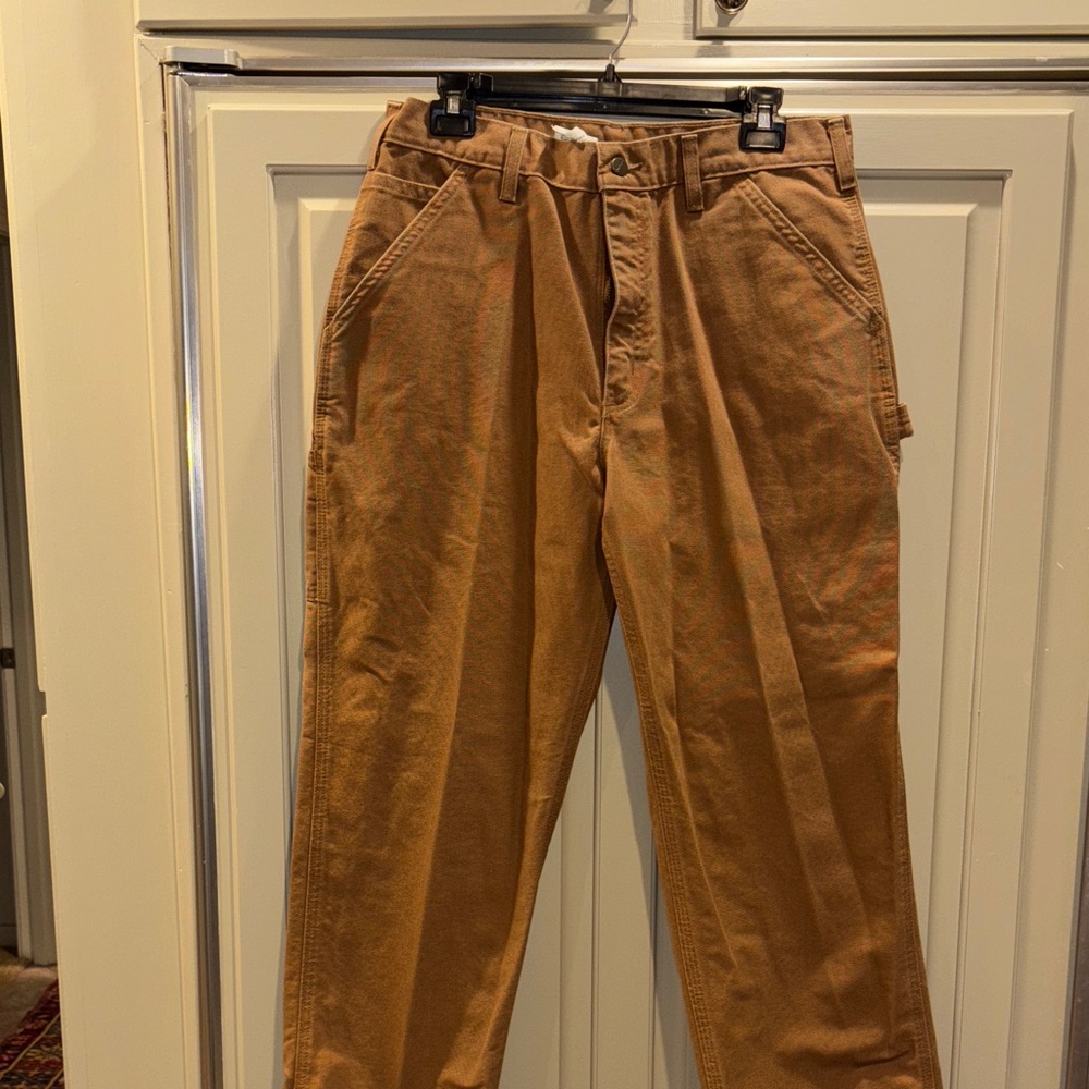 Carhartt Men's tan work pants